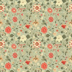 Seamless floral pattern