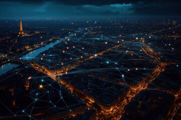 Paris at Night: A City Connected