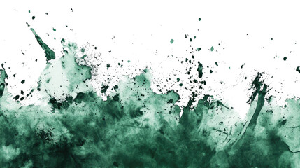 Green paint transparent background