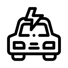 EV line icon