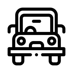 public transport line icon