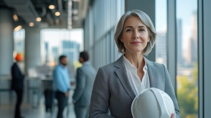 The confident female engineer