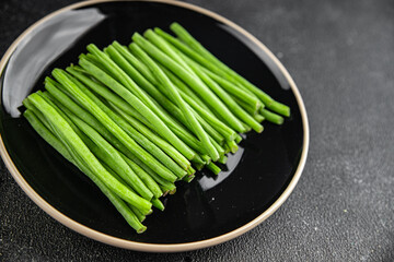 green beans fresh vegetable string bean fresh meal food snack on the table copy space food background rustic top view keto or paleo diet vegetarian vegan food