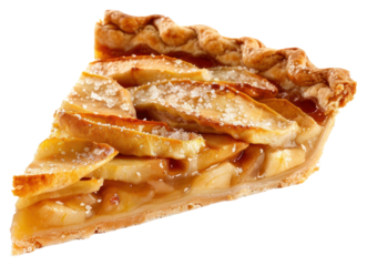 PNG Delicious homemade apple pie slice