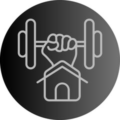 Fitness Center icon Design