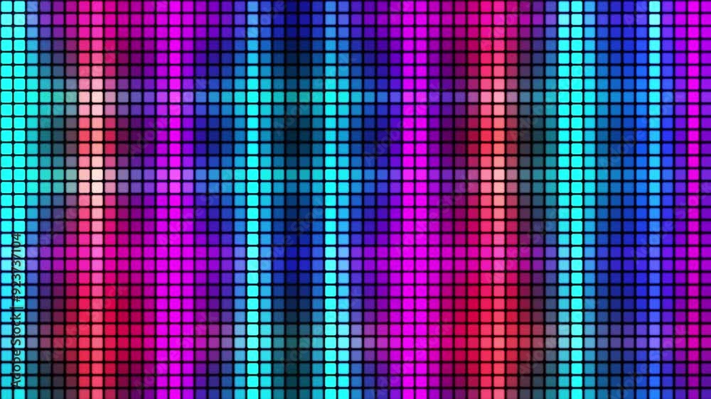 Leinwandbilder abstract animated background of multi-colored squares. abstract gradient background. pixel backgroun