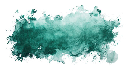 Obraz premium Green paint transparent background