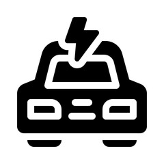 EV glyph icon