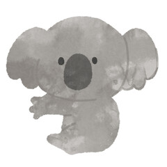 【手描き】どうぶつセット(コアラ)