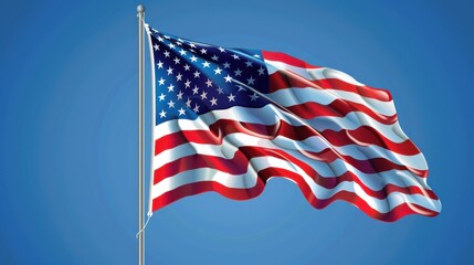Fototapeta premium Juneteenth Flag