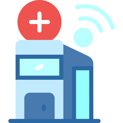 Obraz premium Smart Hospital Icon