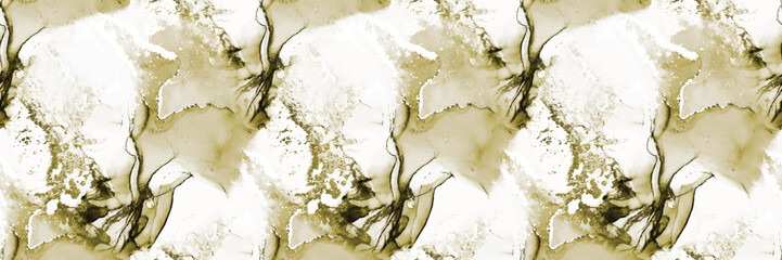 Gold Marble Ink Grunge. Grain Alcohol Ink Grunge. Fluid Elegant Glitter. Alcohol Ink Background. Bright Gradient Background. Gold Art Paint. White Repeat Background. Gold Light Seamless Painting.