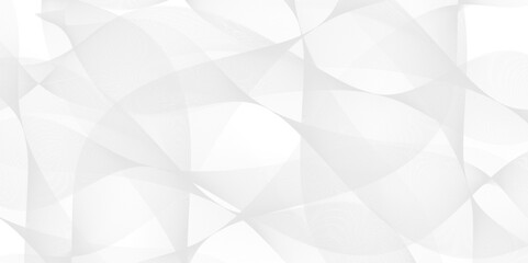 Dynamic sound wave isolated on white background. Digital frequency track equalizer. Stylized line art background. Vector