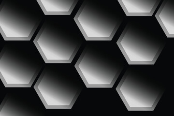 Hi-tech background design. The concept of chemical engineering, genetic research, innovative technologies. Hexagonal background.