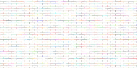 Fototapeta premium White brick wall texture background, wallpaper background. New ERA White brick wall texture for background