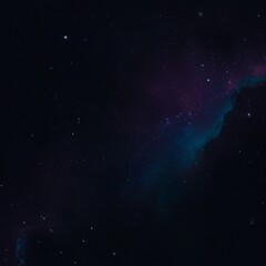 Obraz premium Mysterious Space-Themed Background Design with Glowing Stars and Galaxies