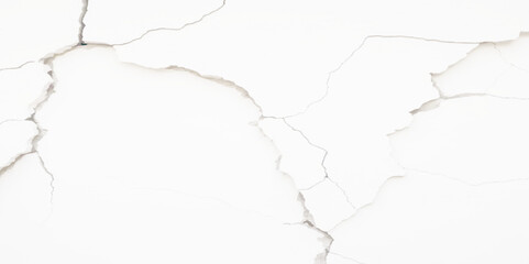 crack on white concrete wall texture, cracked wall background. Crack concrete white wall or Cement wall background. Cracked concrete texture background Abstract concept. crack white wall texture, 