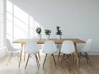 Minimalist Dining Room Interior Design