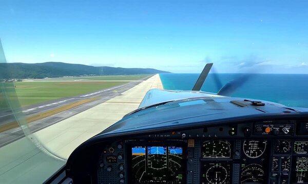 Sea and Sky: Pilot's Perspective of Coastal Landing