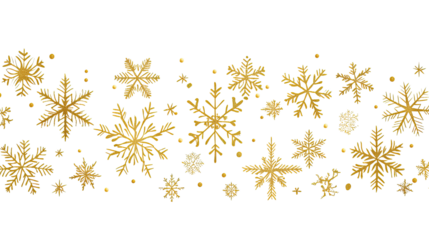snowflakes transparent background