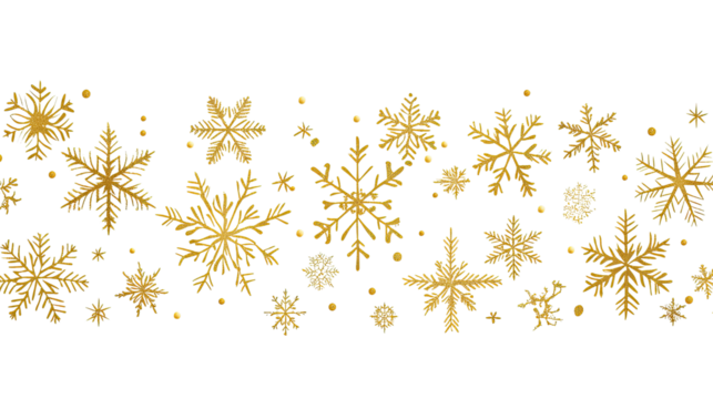 snowflakes transparent background