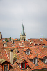Fototapeta premium La ville de Berne, au bord de l'Aar