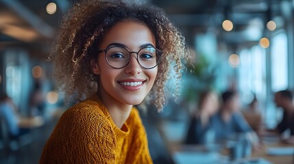 Energetic young professionals brainstorming together in a bright, open office space, their innovative thinking and teamwork driving creative solutions.