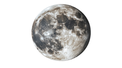 Moon transparent background