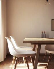 Minimalist Dining Room Interior Design