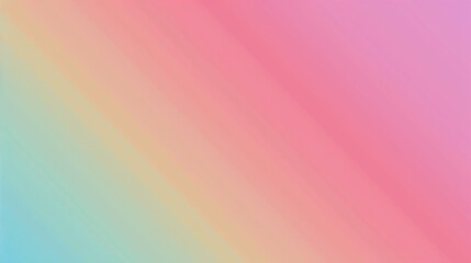 Soft pastel rainbow gradient background.