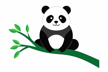 A cute Panda vector illustration