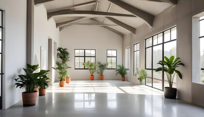 Fototapeta premium empty scene to use in interior designs and mockups
