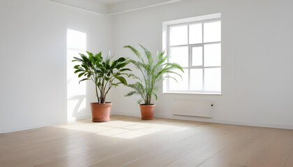 empty scene to use in interior designs and mockups