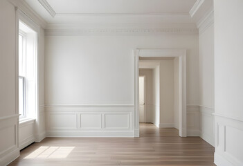 empty scene to use in interior designs and mockups