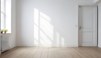 empty scene to use in interior designs and mockups