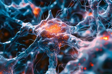 Abstract Neuron Network.