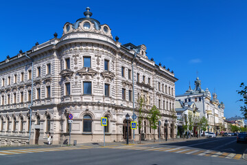 Fototapeta premium Street in Kazan, Russia