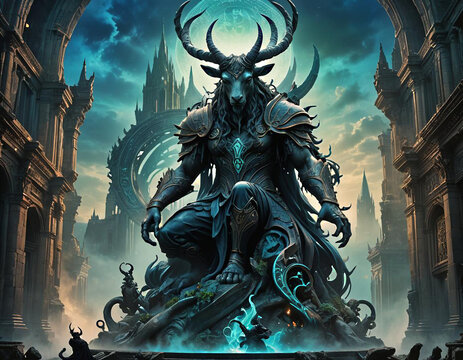 Capricorn 3D Dark Color