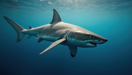 Great White Shark Underwater