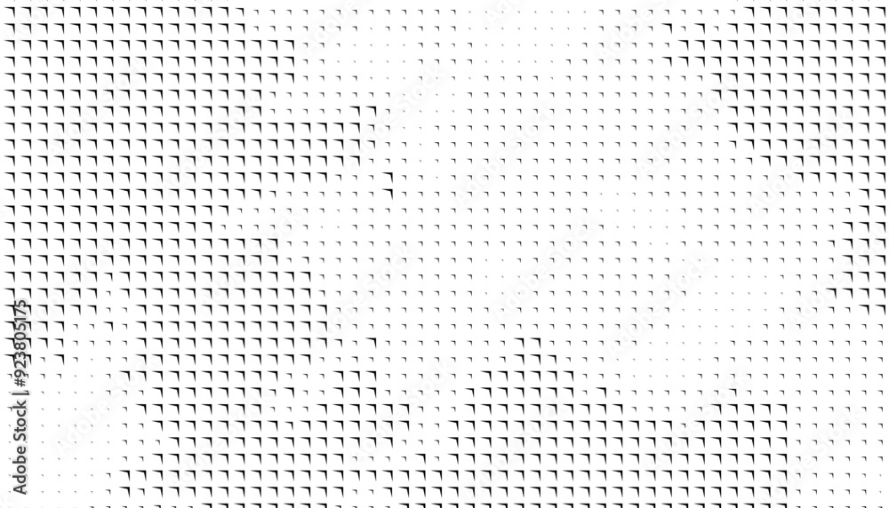Poster black and white halftone pattern with sharp shape. modern vector background for design element. vect