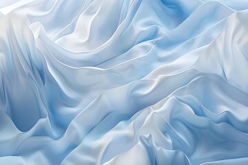 Fototapeta premium Abstract Blue Fabric