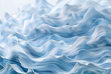 Obraz premium Abstract Blue Waves