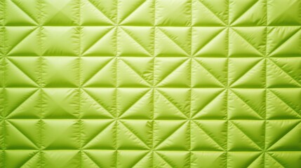 Vibrant Green Quilted Texture Background for Modern Design