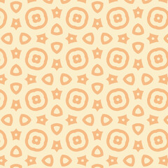 seamless pattern. digital paper in orange