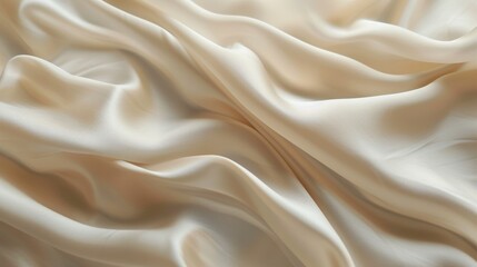 Obraz premium A smooth and soft luxury fabric background in neutral tones