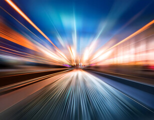 Obraz premium Defocused Background with Blurred Motion- An abstract image featuring a defocused backgroun_1(214)