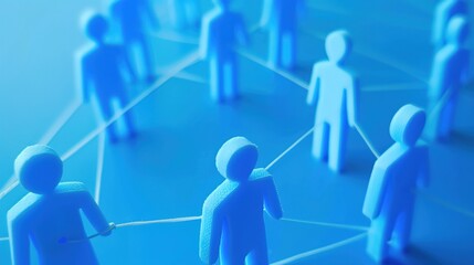 "Social Connectivity on a Vast Blue Canvas: Uniting Users Across a Digital Landscape of Social Networks"