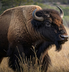 Fototapeta premium a majestic buffalo