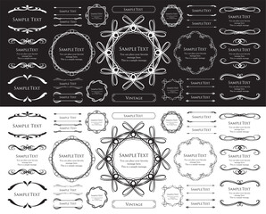 ハロウィンのフレームデザイン。レトロフレーム。アンティークフレームデザイン。