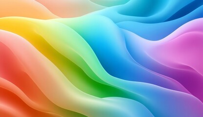Fototapeta premium Colorful gradient background with soft shapes and gradients